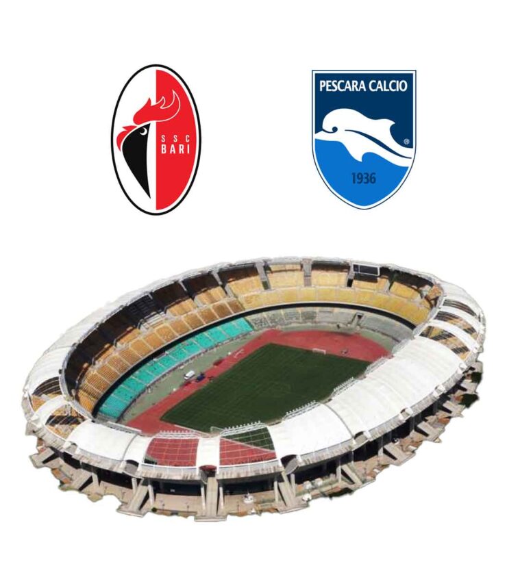 Posto Auto e Moto Bari – Pescara 8 Dicembre 2025 Stadio Nicola di Bari