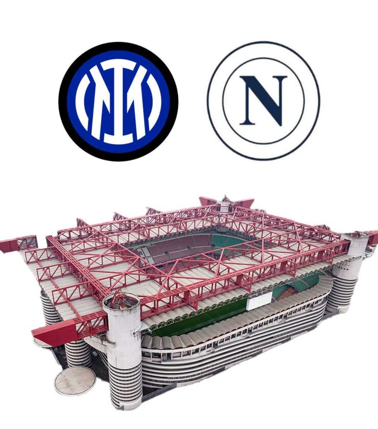 Posto Auto e Moto Inter Napoli 11 Gannaio 2026 Stadio San Siro Milano