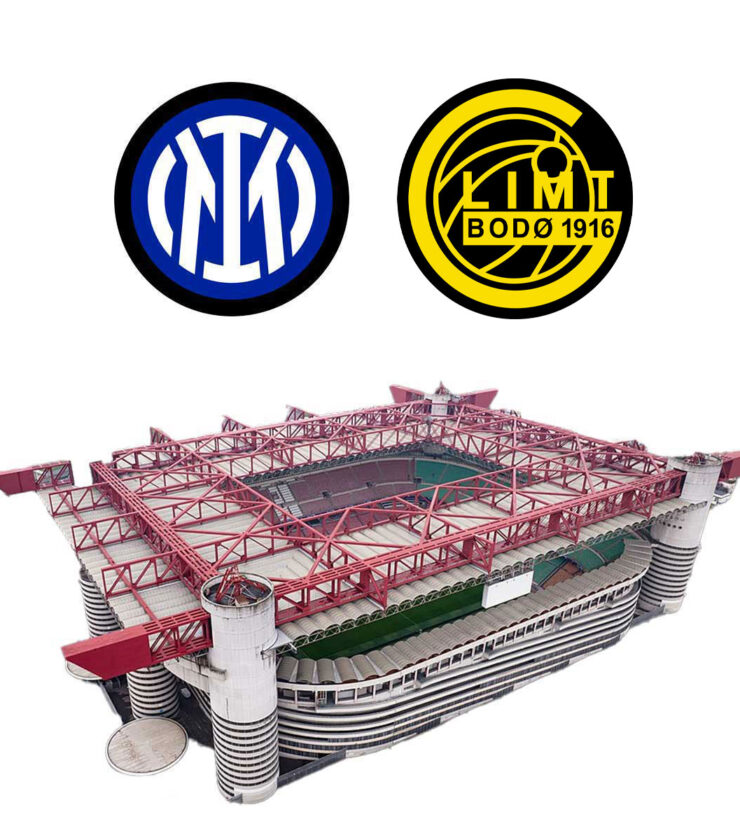 Posto Auto e Moto Inter Bodo Glimt 24 Febbraio 2026 Stadio San Siro Milano