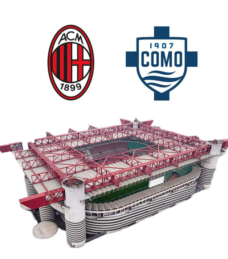 Posto Auto Milan Como 18 Febbraio 2026 Stadio San Siro Milano