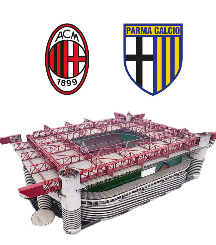Posto Auto Milan Parma 22 Febbraio 2026 Stadio San Siro Milano